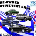 This is The One: Pre-Owned Automotive Tent Sale Event