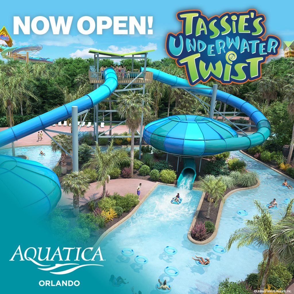 Aquatica Tassie’s Underwater Twist | WHKR-FM